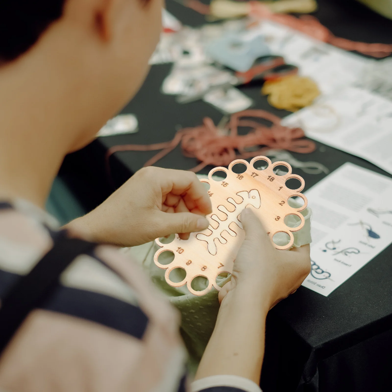 Доска для хранения вышивальных ниток, компактный инструмент