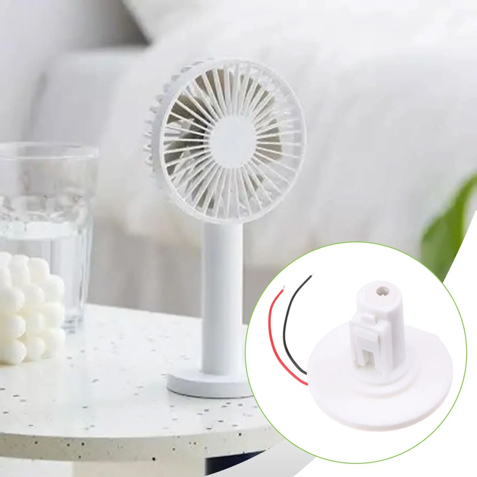 Fan Base Connector High Performance Portable Replacement Accessory Fan Repair Parts