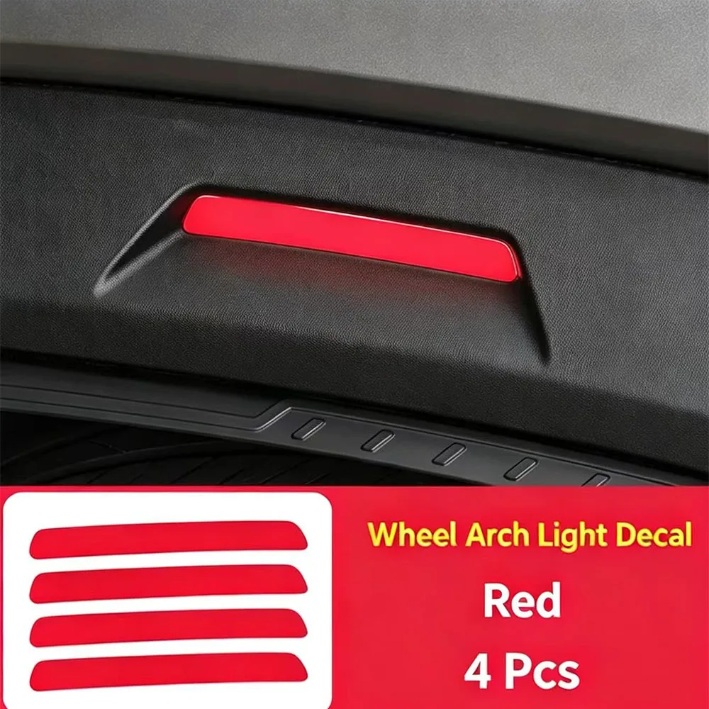 Grille Letter Stickers for 2023-2026 Chery Jetour T2, Daytime Running Light and Wheel Arch Light Color Change Film
