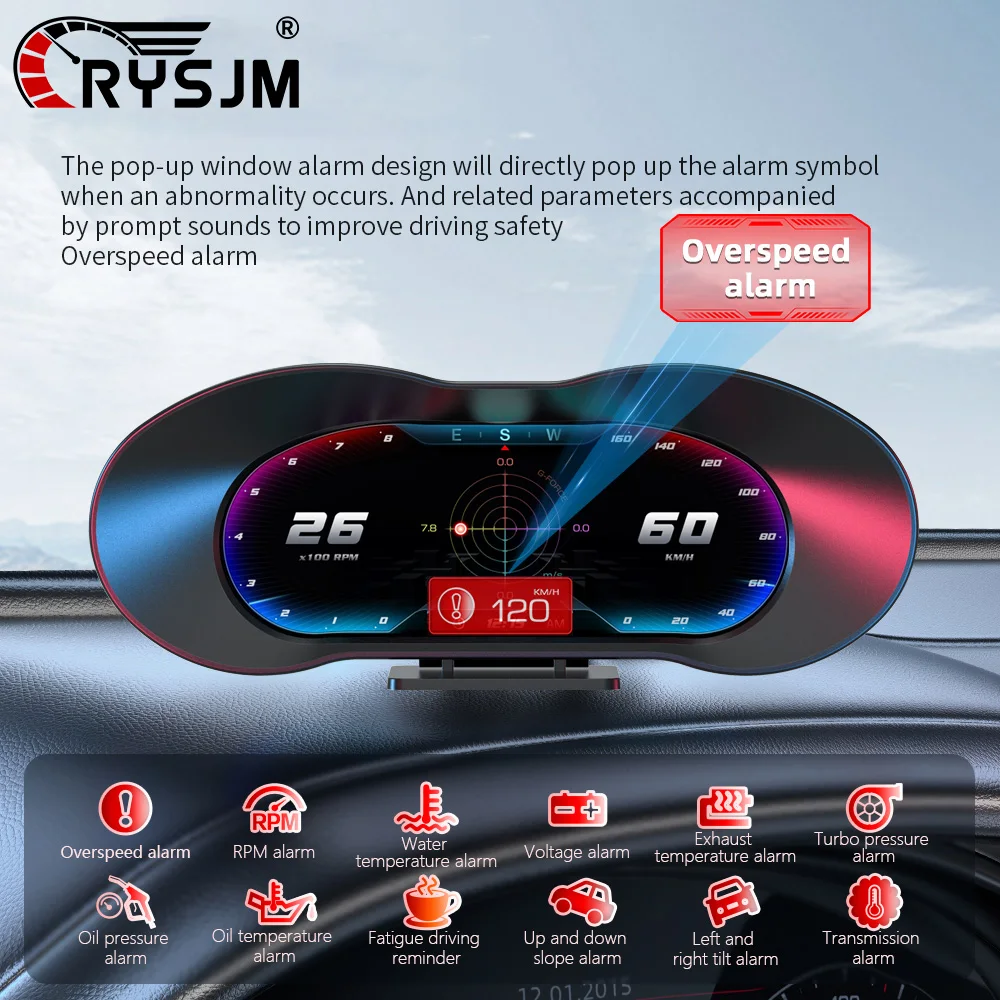 P5 Car Obd Gps Hud …