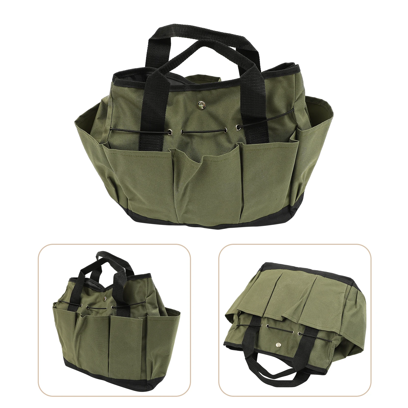 Garden Tool Storage Bag Multi Compartment Oxford Cloth Shovel Spade Tools ganizer Portable Anti Handle Soft