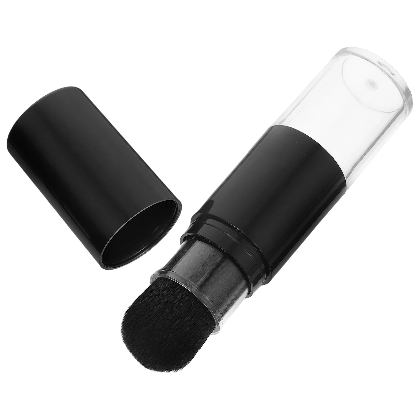 فرشاة مكياج متعددة الوظائف، شعيرات ألياف كثيفة ناعمة لمزج ناعم وبودرة أحمر الخدود وتصميم محمول للسفر سهل #1