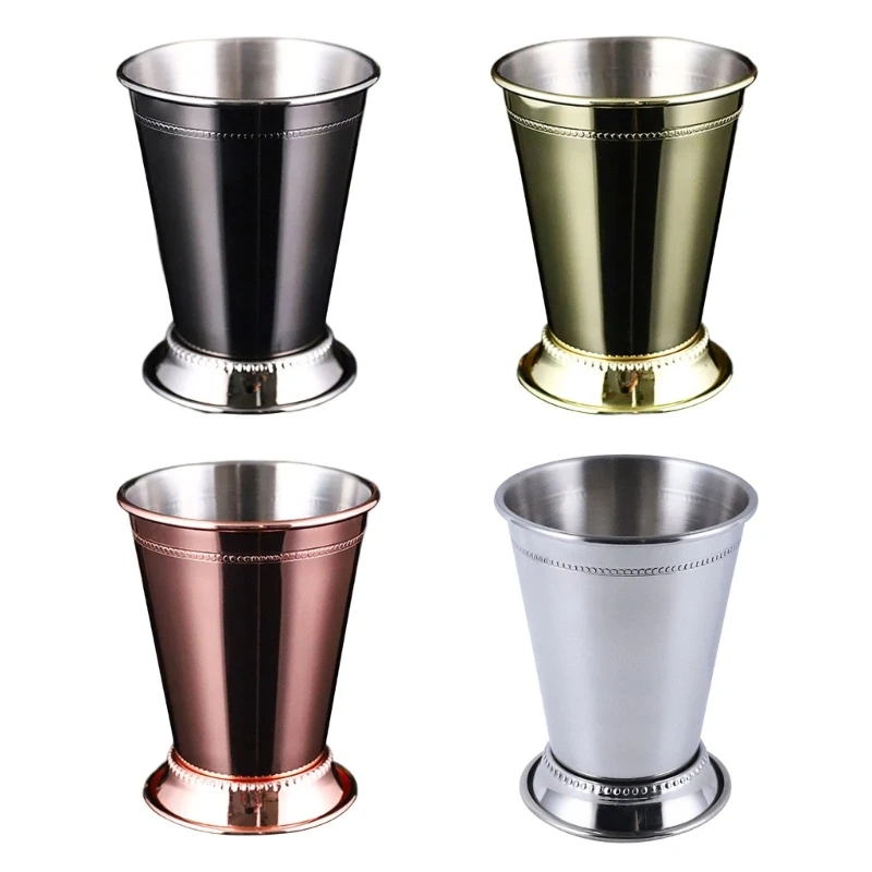 

Reusable Mints Cup Stainless Steel Cocktails Cups Mixed Drinks Beer Mugs