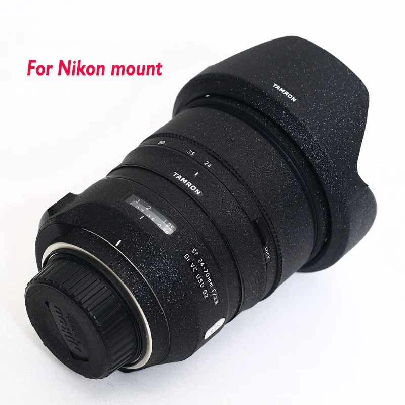 For Tamron SP 24-70mm 2.8 A007 Decal Skin Vinyl Wrap Film Camera Lens Protective Sticker 24-70 F2.8 G2 A032 Nikon Mount SP24-70