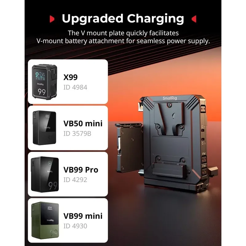 Applicable to Suitable for Small Rig Compact V Mounted Panel D-Tap usb-c Supply LCD Screen Protector for Mirrorless/DSLR