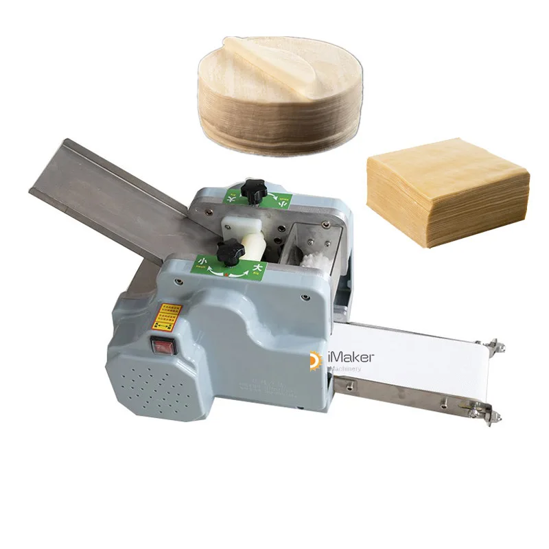 

Portable Electric Home Wonton Wrapper Making Machine with Video