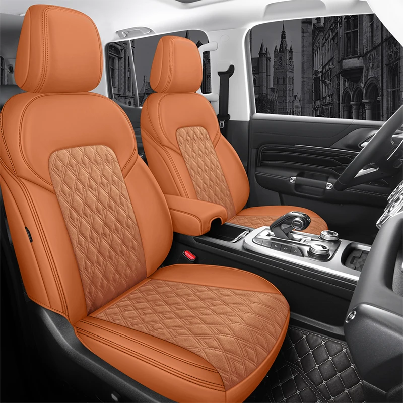 

middle Alcantara Leather Mixed Car Seat Cover 5 seat For opel Astra Antara zafira vectra car accessories interior styling