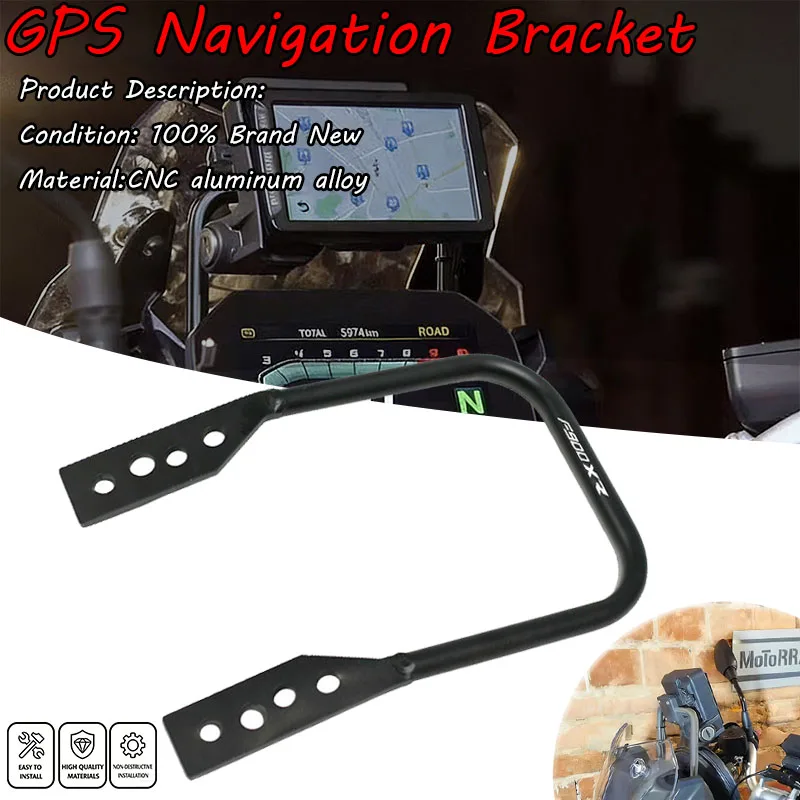 

NEW For BMW F900XR F 900 XR F900 XR 2019 2020 2021 Motorcycle Windshield Stand Holder Phone Mobile GPS Navigation Plate Bracket