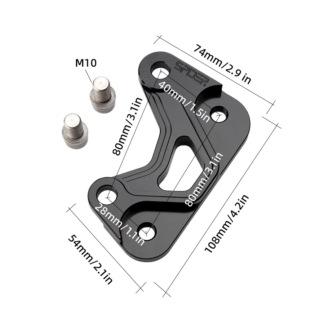 For YAMAHA XMAX300 Xmax 300 Brake Calipers Hole Brake Calipers Pump Adapters Motorcycle Modified Accessories 2017-2023