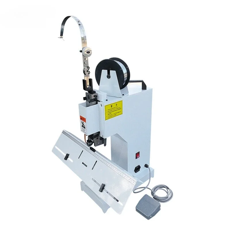 Single head automatic wire binding machine Wire riding nails Foot-pedal flat binding riding nails