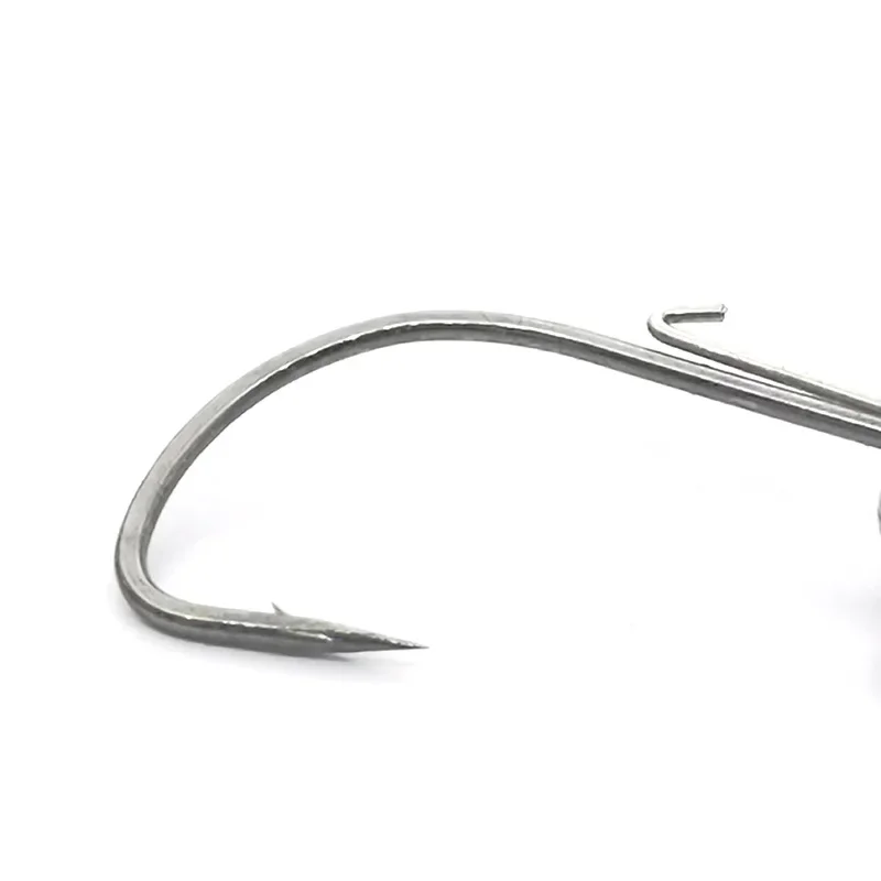 5pcs Fishing Lure NED Jig Head Hook Strong Anti Falling Off Auxiliary Stand Hooks Mandarin Fish Lead Bass Worm Fishhook