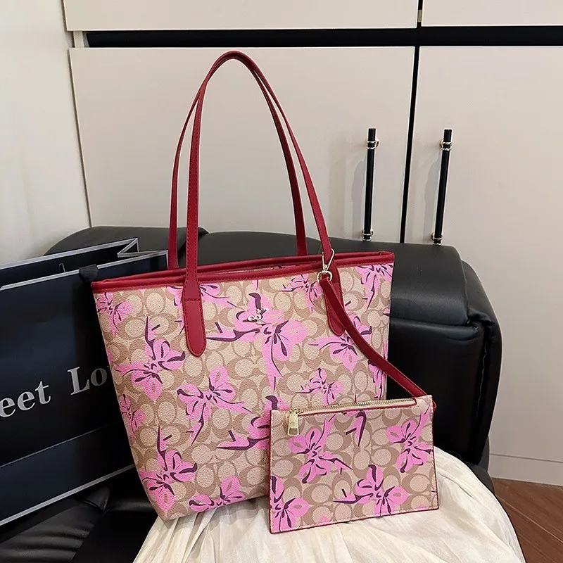 ‌2025 Summer Cherry Tote Bag - Cute Internet Celebrity Same Shoulder Bag, Trendy & Versatile Women's Casual Purse‌