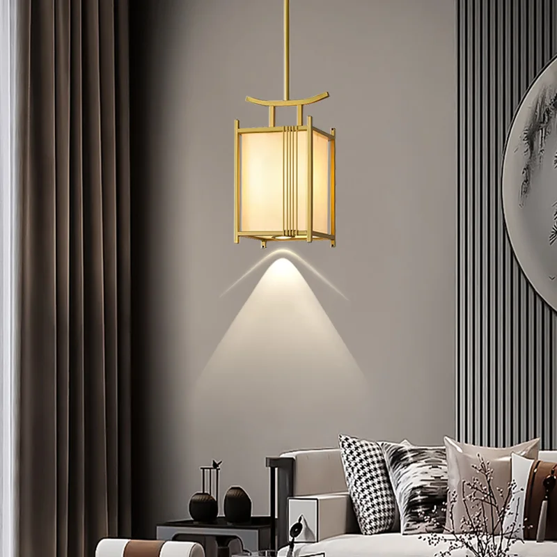 

Bedroom bedside chandelier, designer homestay, aisle corridor, entrance chandelier, Chinese style