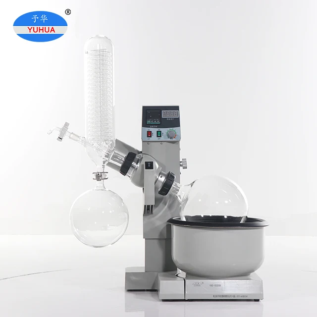 YUHUA Wholesale Rotating Speed 0-200rpm 1L 2L 5L Rotary Flask Rotary Evaporator for Lab