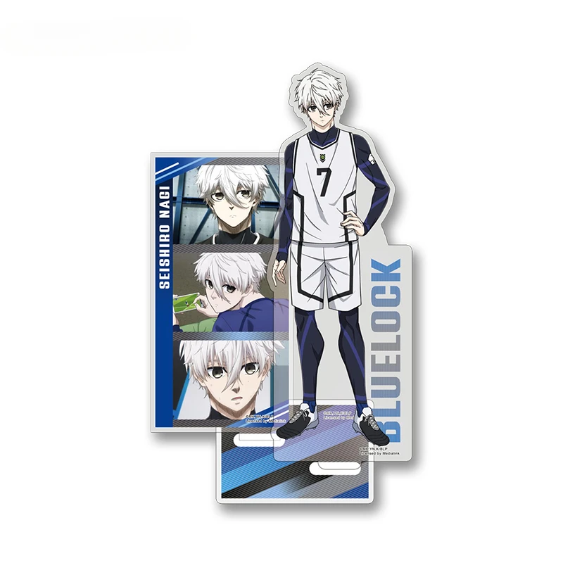 Anime BLUE LOCK Nagi Seishiro Haikyuu!! Shoyo Hinata Cosplay Acrylic Standing Sign Cartoon mould part Stand Figure Xmas Gift