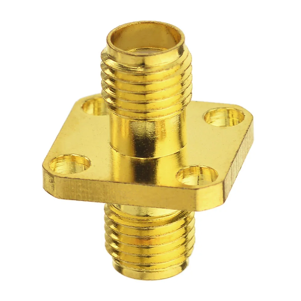 Superbat SMA Adapter SMA Jack to Female Panel Mount Short Version RF Coaxial Connector