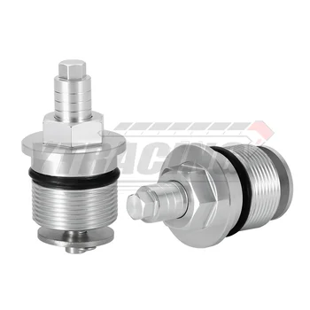 35mm Gabel verstellbare Gabel aufhängung schrauben Schrauben für Honda cb500k 2014-2016 Vorspannung gabel kappe 1971 1974