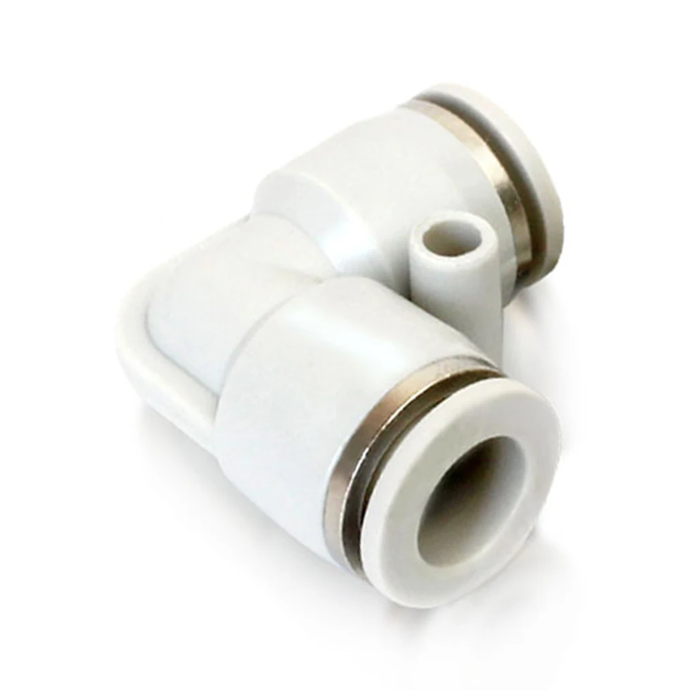 PV Pneumatic Quick Connector Trachea Hose Quick Connector Plastic White Connector Air Compressor Accessories 4 6 8 10 12 14 16mm