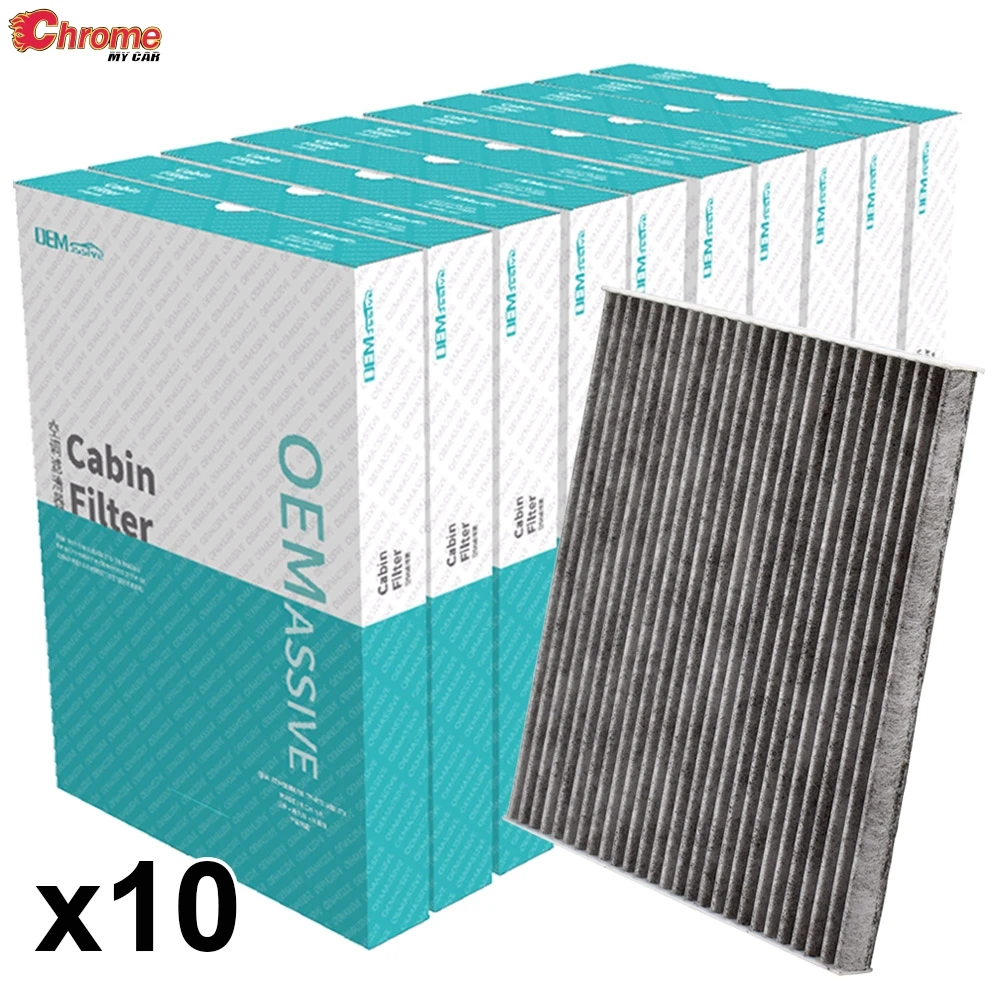 

10x Car Accessories Pollen Cabin Air Filter 97133-3SAA0 For Hyundai Grandeur GH Santa Fe DM Sonata YF Kia K5 2011 2012 2013 2014