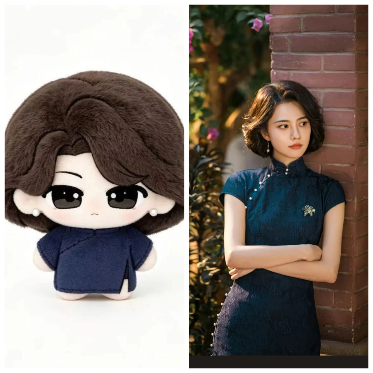 【 Newly launched 】 Southern Archives Jiang Peiyao and Zhang Haiqi Attribute 10cm Cotton Doll Cute Doll Pendant
