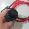 Red elastic cord