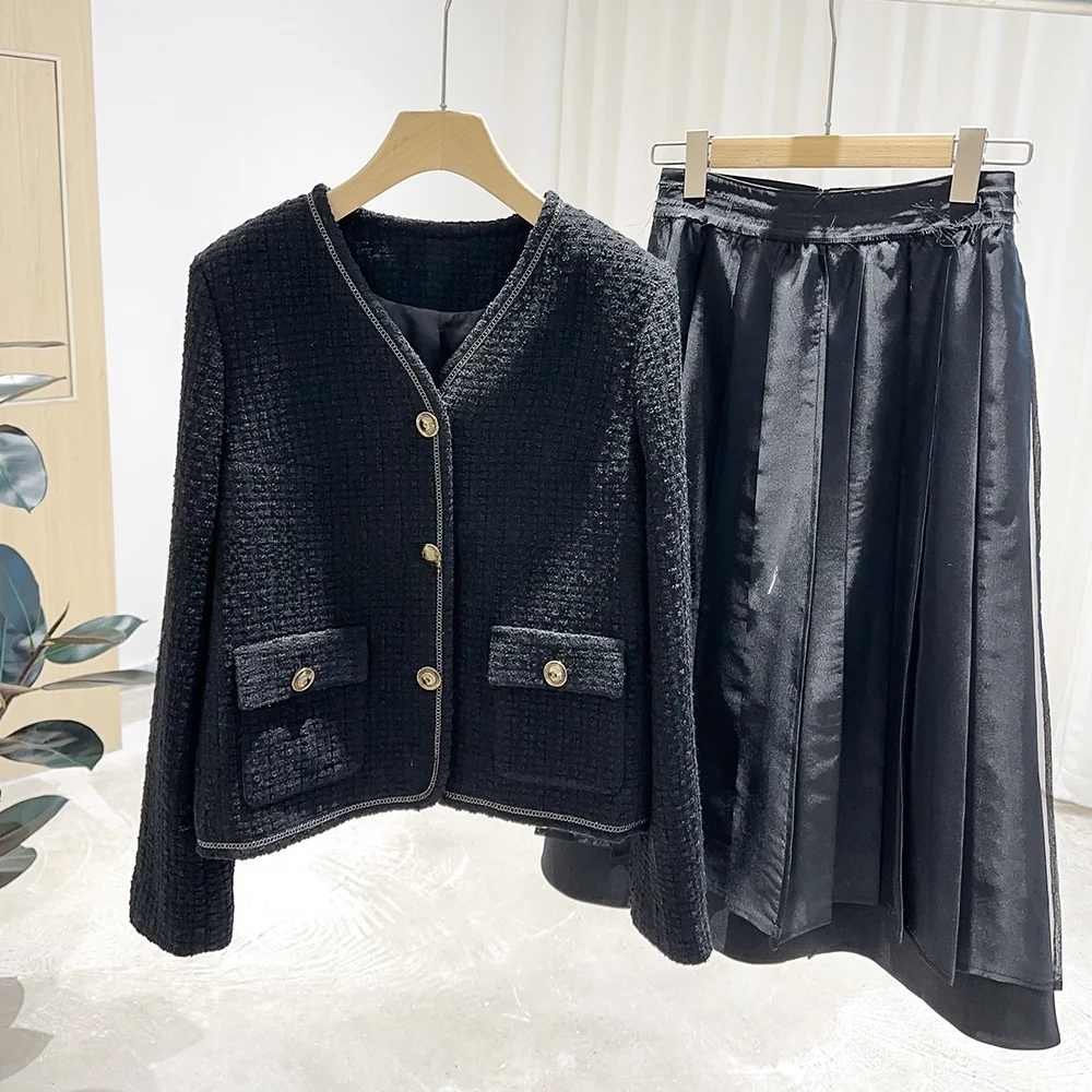 เสื้อคลุม Mimifa Bla อเนกประสงค์ แฟชั่นทันสมัย ดีไซน์ดั้งเดิม ฤดูใบไม้ผลิ 2025 เสื้อผ้าสำหรับผู้หญิงให้ความอบอุ่น