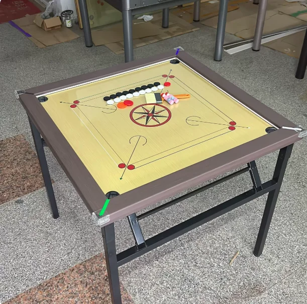 %a Premium Carrom Board Set – 33 x 33” Official Size Playing Board Including Carrom Men, Striker & Powder