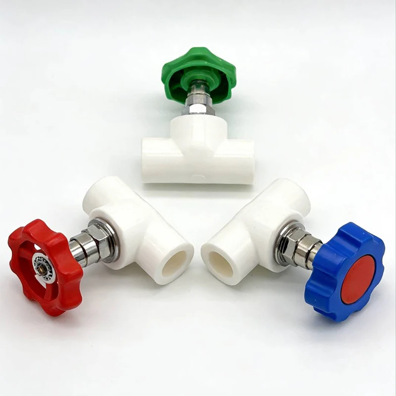 

PPR Hot Fusion Ball Valve 20 25 32mm Brass Core Stop Valve Water Pipe Fittings Leak Proof Easy Install for Cold Hot Valve Core