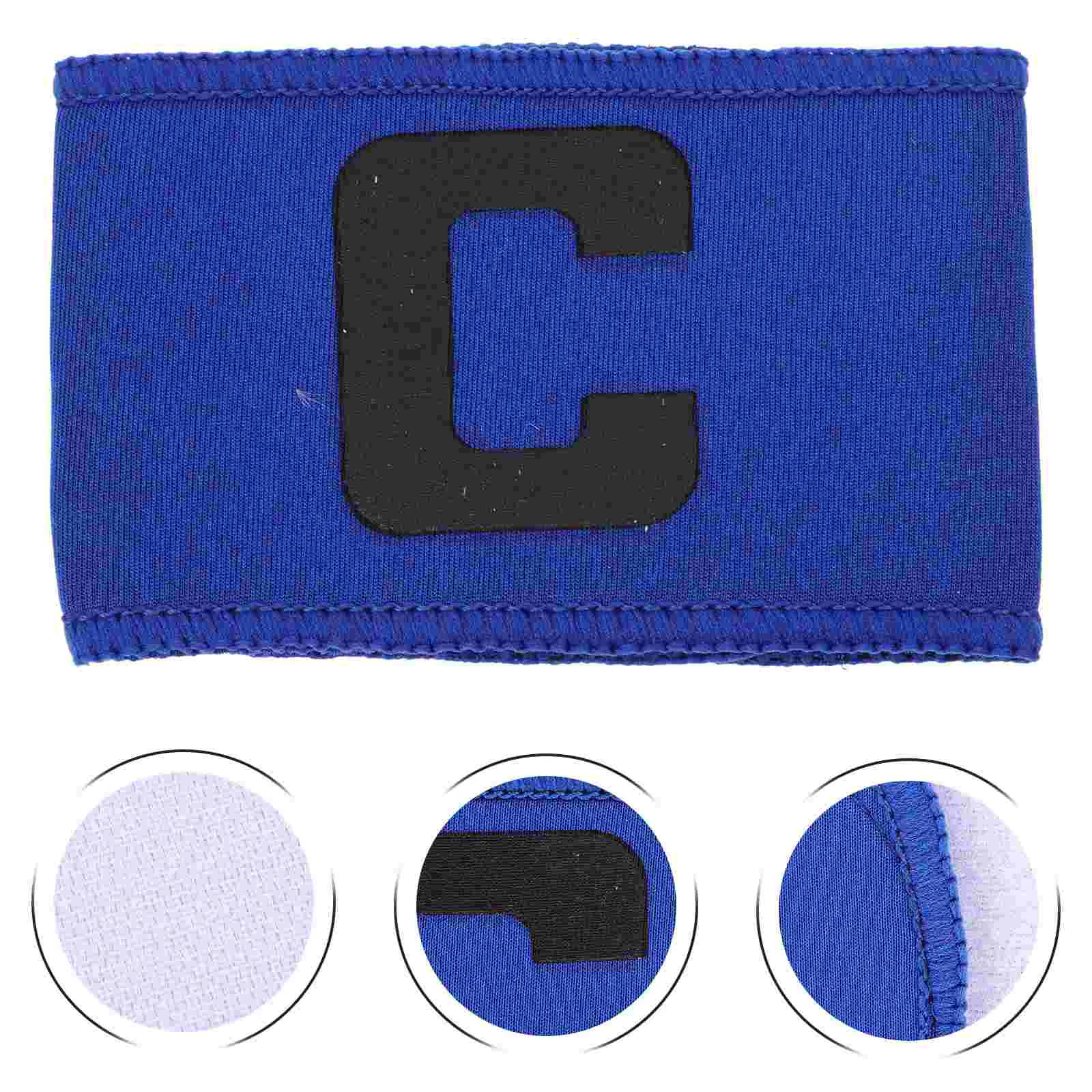 

3 Pcs Football Captain Armband Bands Professional Adjustable Soccer Rugby Basketball Hockey Sports Band