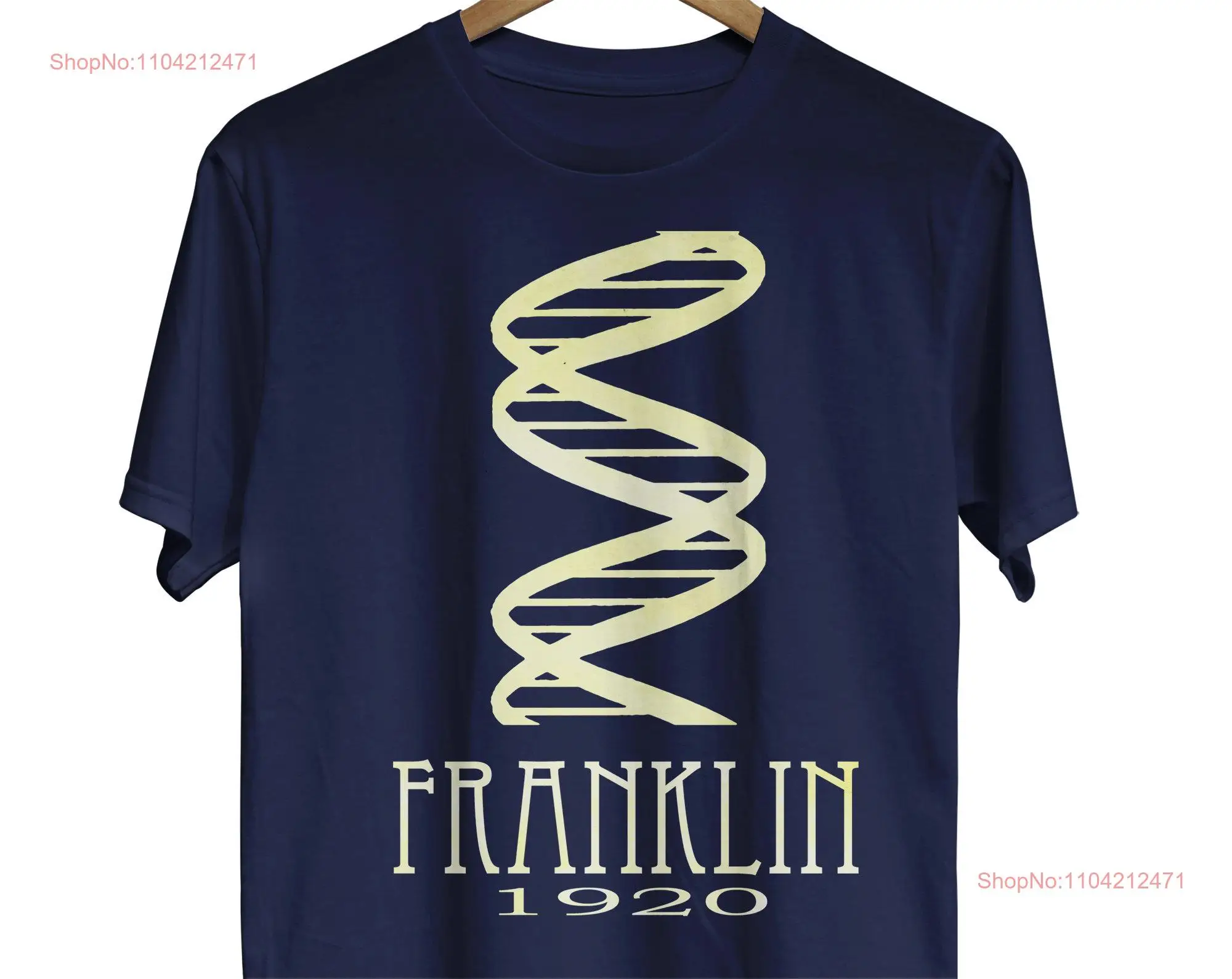 DNA T Shirt Rosalind Franklin Chemistry Double Helix Physics Science  long or short sleeves