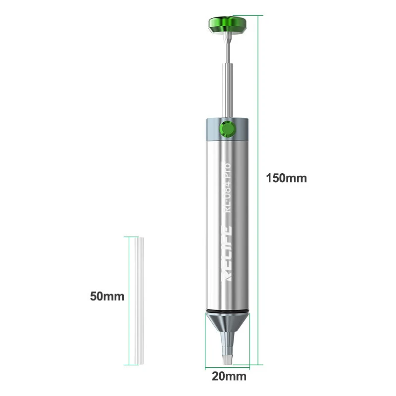Imagem -04 - Relife-forte Sucção Desoldering Tool Rl084 Pro Rl-084 Plus Desoldering Otário One-handed Operação Ponto Soldagem Reparação