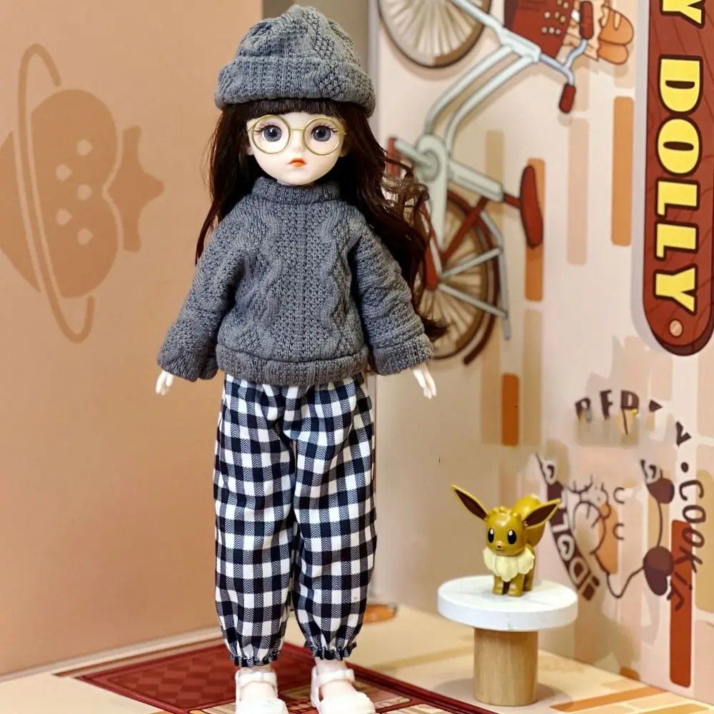 Movable Big Eyes Princess BJD Doll Korean Makeup Look Mini 30cm Bjd Doll Sweet Safe Plastic 1/6 BJD Doll Mini Girl Toy