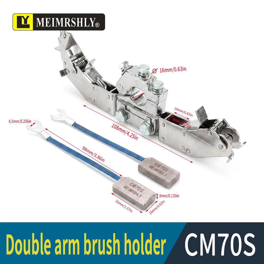 

Herb-shaped copper brush frame, ship grounding tail shaft brush frame, 8*16*32 carbon brush accessory assembly equipment