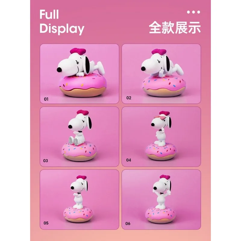 Snoopy Animation periphere Donuts Auto Aroma therapie lang anhaltende desodor ie rende kawaii kreative Ornamente überraschen Geschenke Großhandel