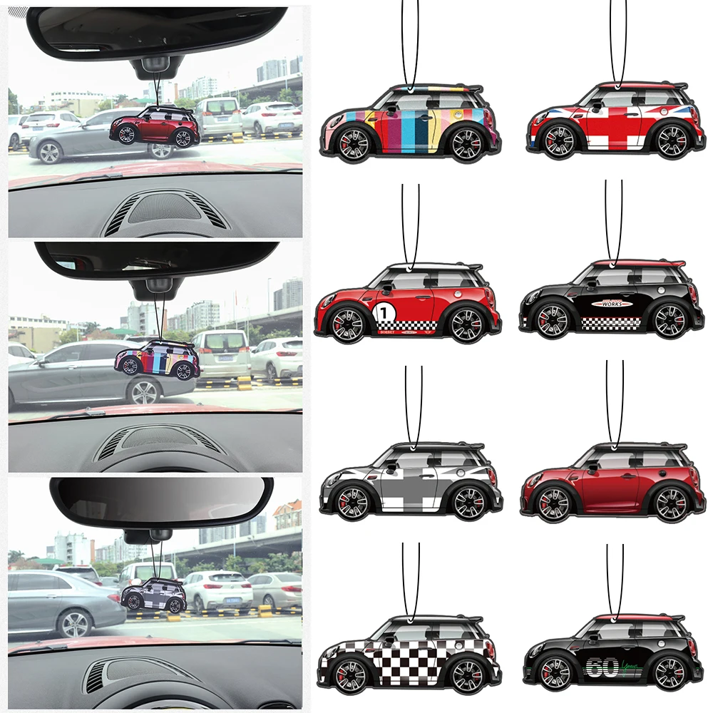 

For BMW Mini Cooper F56 R55 R60 Universal Car Aromatherapy Pendant Fragrant Tablet Decals Special Air Freshener Auto Accessories