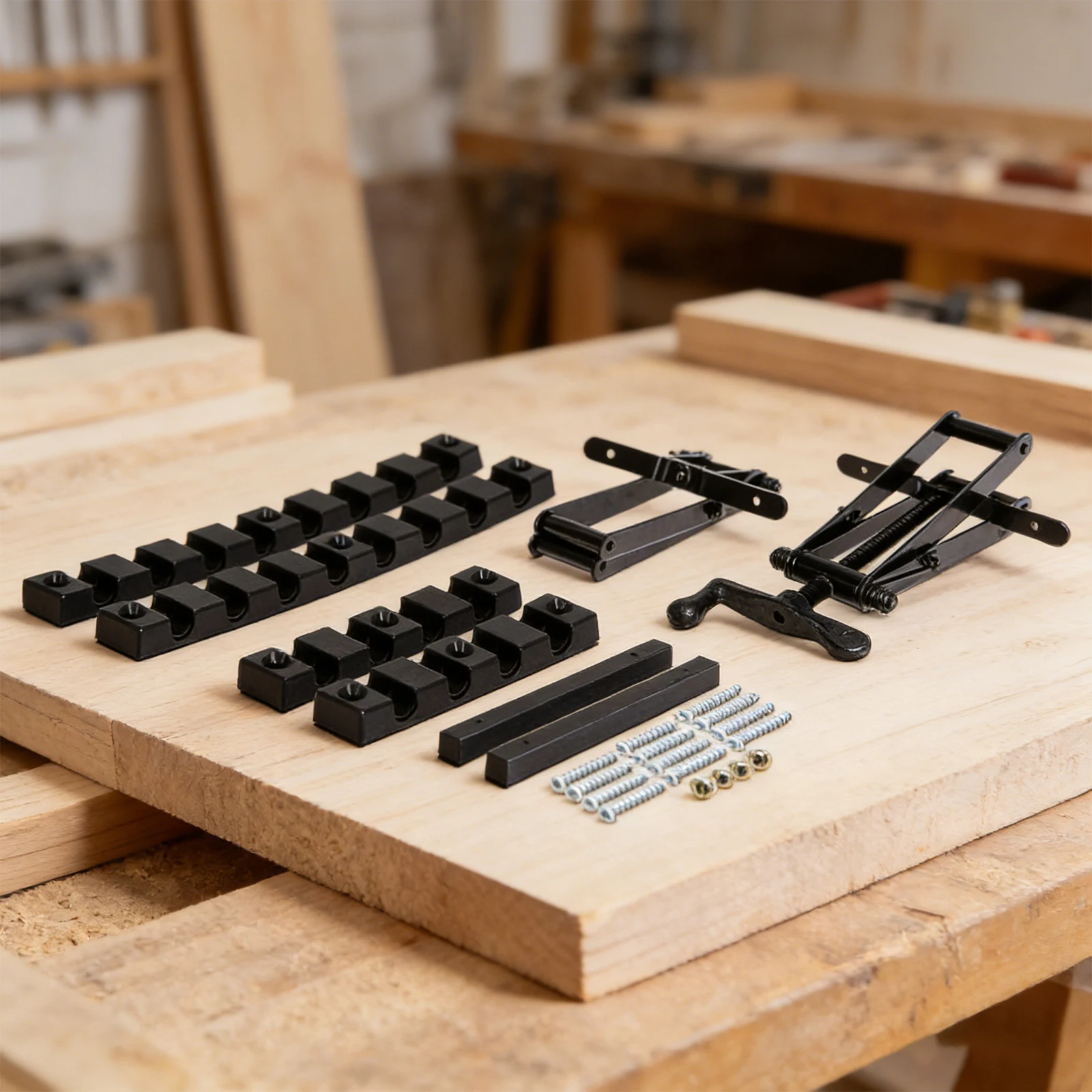 

Panel Clamps Woodworking No Dead Corners Wood Panel Corner Clamping System for Bonding Tabletops Shelves Laminate Surfaces