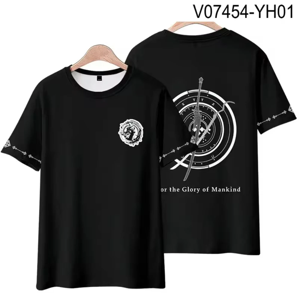 Hot Game NieR: Automata 3D Printed T shirt Summer Men/Women Casual Harajuku Streetwear Unisex Short sleeve Oversized Tee Tops