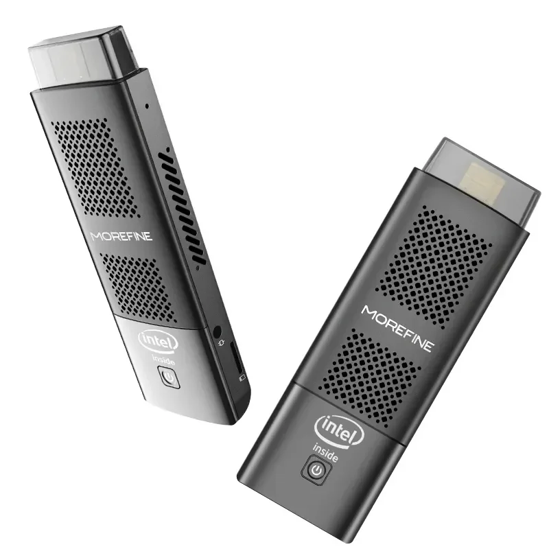 MOREFINE M1K Stick PC J4125 8 ГБ LPDDR4 SSD 128 ГБ/256 ГБ eMMC Win11 4K SD, Bluetooth