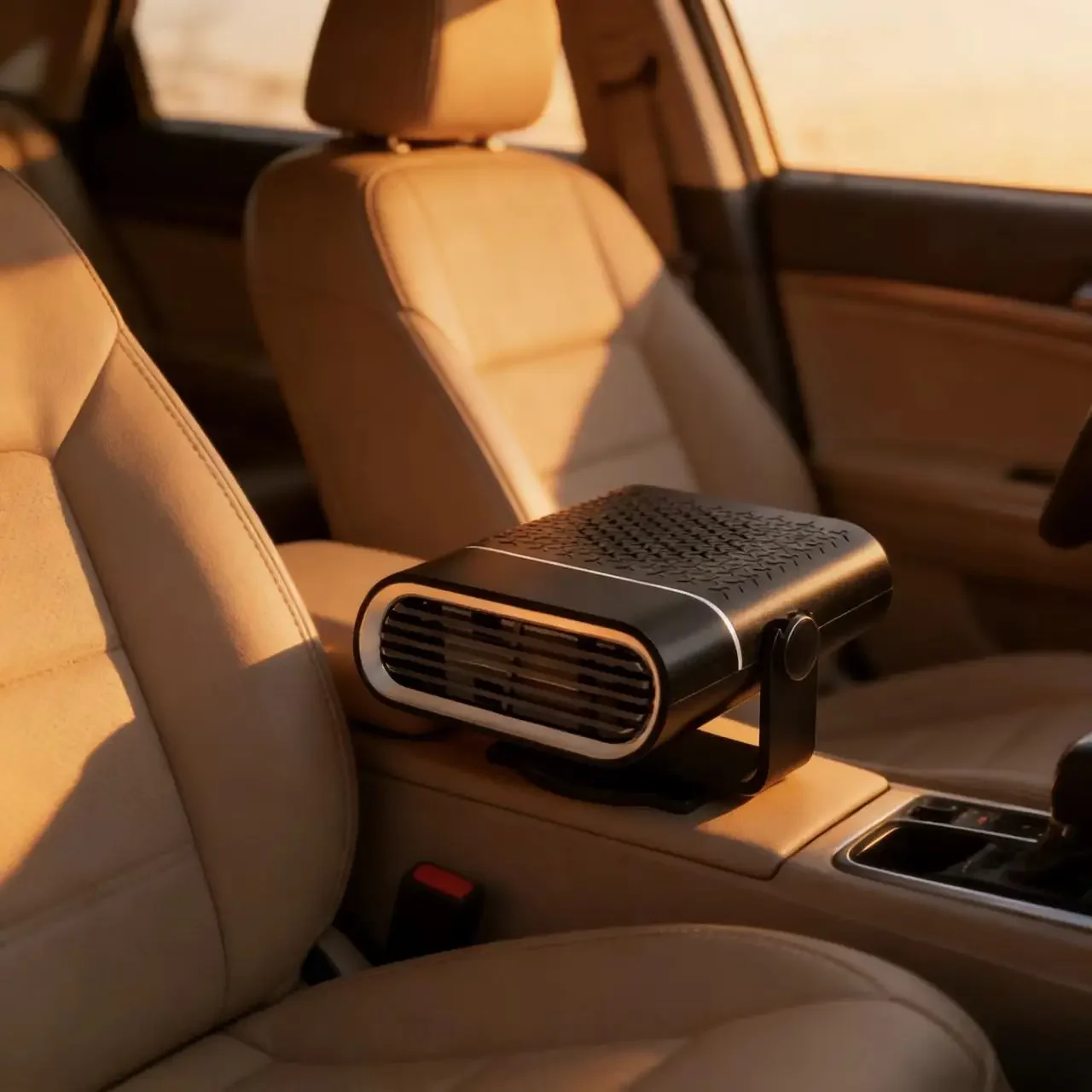 New Portable Car Heater 12V/24V Defrost & Defog Your Windshield, Perfect Travel Companion. Fast Heating & Quiet Operation.