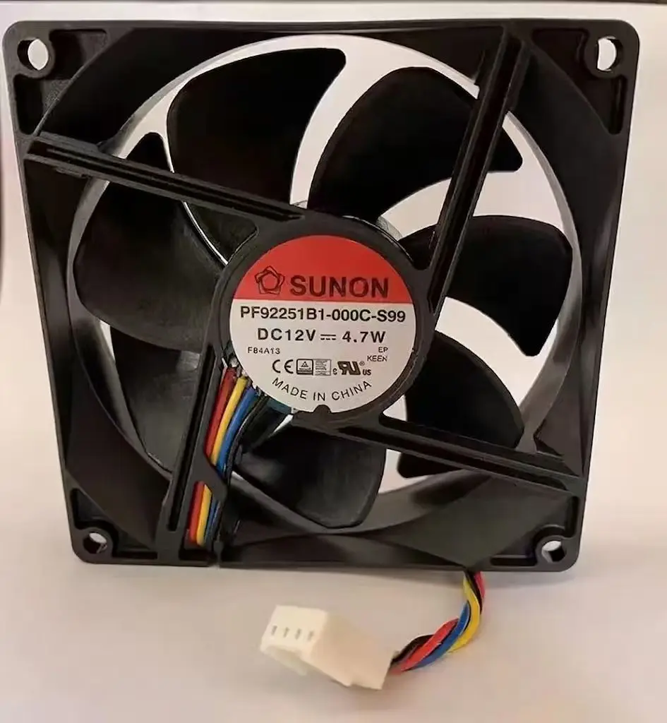 Sunon PF92251B1-000C-A99 9225 12v 4.7W Dual Ball Bearing PWM 4-pin Cooling Fan