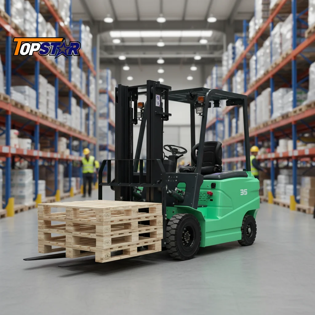 

Multifunctional Electric Forklift 2 Ton Electric Stacker Lift Truck for Warehouse Factory Light Cargo Handling Material Moving