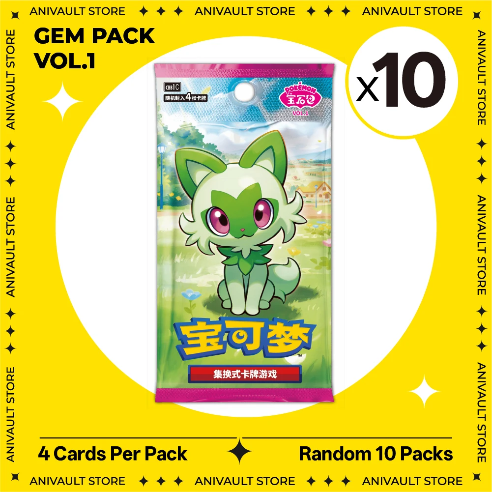 100% Origineel op voorraad Pokémon PTCG Scarlet & Violet Booster Box Gem Pack Vol.1 Vol.2 Vol.3 Vol.4 Vol.5 Collectie Kindercadeaus