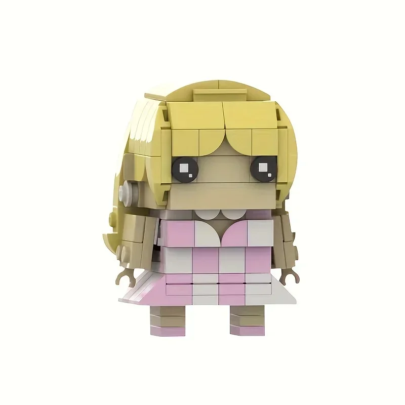 MOC Movie Woman Doll and Carsoned Brickheadz Building Blocks Action Figures MOC-154851 Bricks Toys Birthday Xmas Gifts