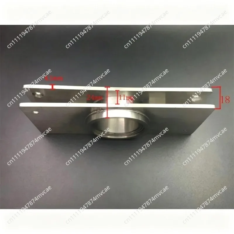 Suitable for 150Mm stainless steel  bearing rotating bracket, invisible reverse 180 degree hotel TV bracket
