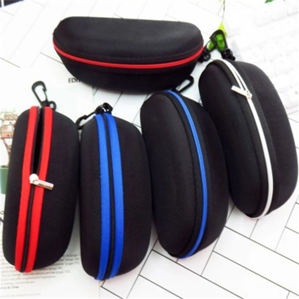 

Sunglasses Reading Glasses Carry Bag EVA Hard Zipper Protector Box Portable Travel Pack Pouch Glasses Case Eyewear Accessories