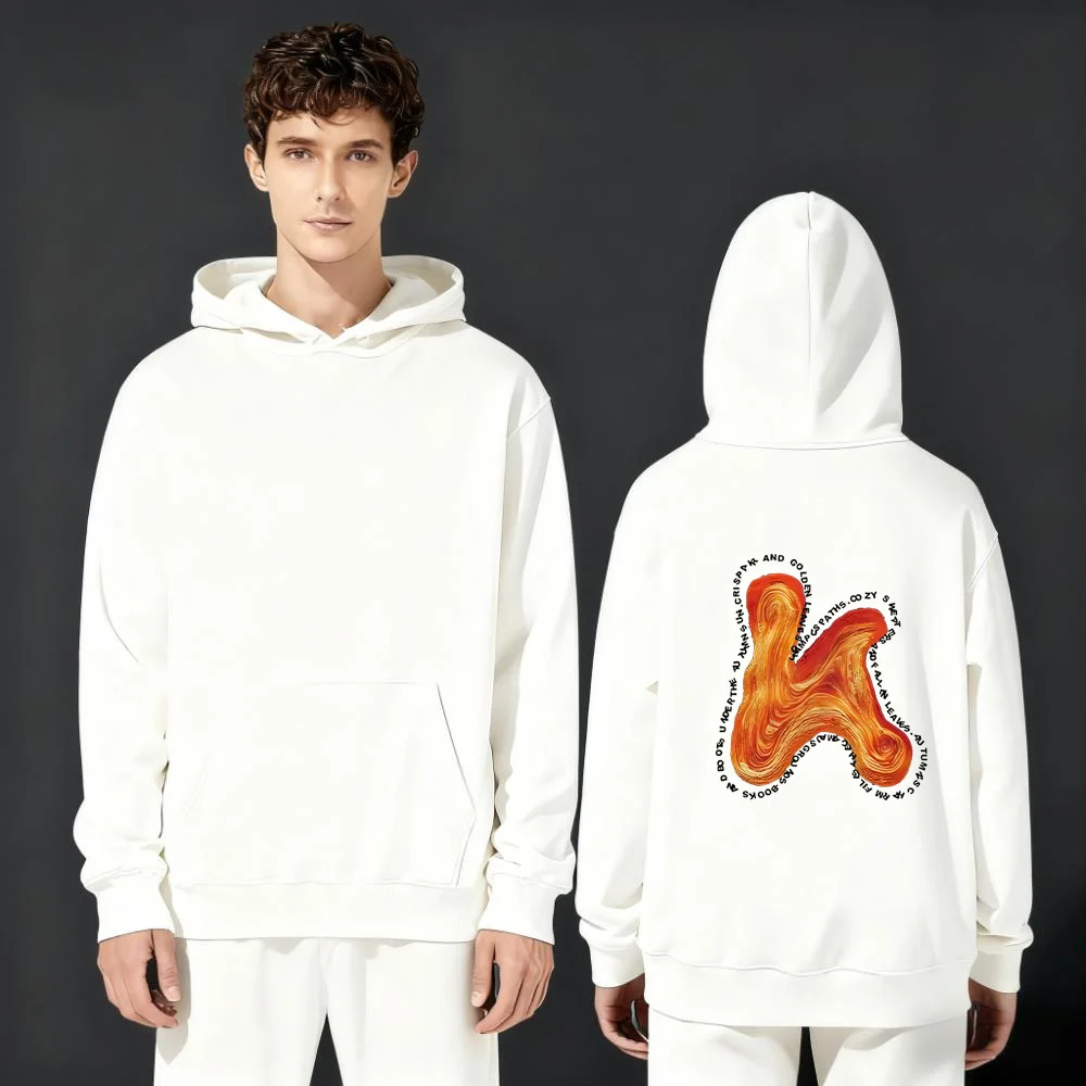 

Новый бренд уличной одежды 2025 года, спортивная одежда Y2K, 330 г, тяжелая толстовка, повседневная и свободная, с модными градиентными цветными принтами.