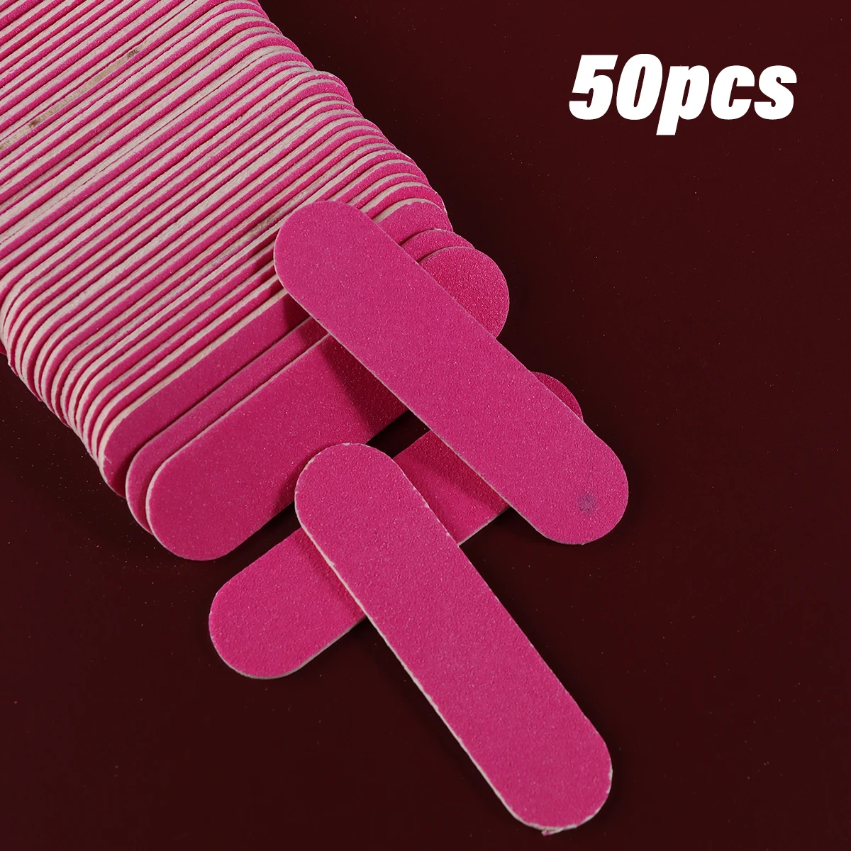 Dubbelzijdige nagelvijlen Mini hout schuurbufferblokset voor gellak manicure pedicure salon professionele nail art tools