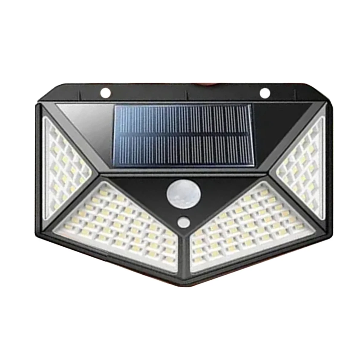 Outdoor Solar Lights 100LEDs Outdoor Solar Lights, Waterproof, Motion Sensor, 3 Lighting