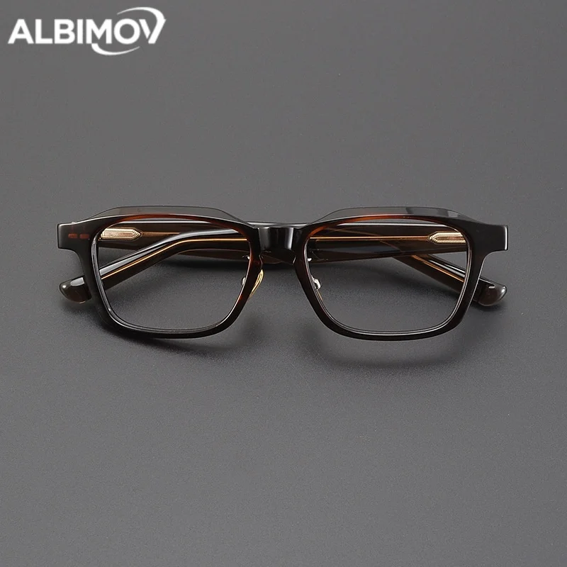 

Оправа для очков из ацетата, квадратная оправа для очков, ретро-оправа для очков, мужские ретро-очки, оптические очки, женские очки для близорукости