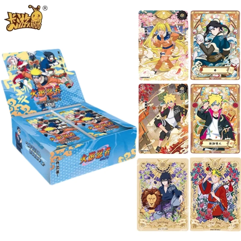 

KAYOU Genuine Naruto Inheritance Collection Card Soldier Chapter Card Anime Peripheral Collection Card Whole Box of Toy Gifts